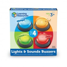 Answer Buzzers - Hangos és világító nyomógombok 4 db-os készlet