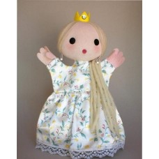 Királylány kesztyűbáb