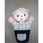 Kisfiú kesztyűbáb