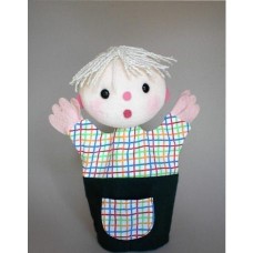 Kisfiú kesztyűbáb