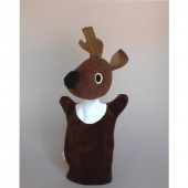 Szarvas kesztyűbáb