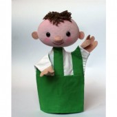 Sportoló kesztyűbáb