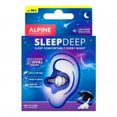 Alpine SleepDeep füldugó alváshoz 2 db-os szett (felnőtt méret: S és Ml/L)