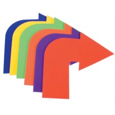 Kanyarodó nyíl alakú padlójelölő szett