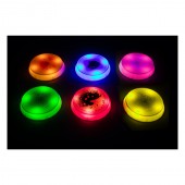 Szenzoros kerek lépegető kövek, 6 darabos készlet