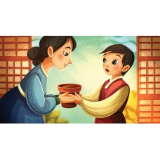 A kisfiú meg az üres virágcserép - Diafilm