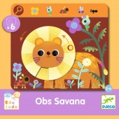 Keress és pörgess, Szavanna - Eduludo Obs Savana