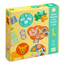 Társasjáték - 5 az 1-ben, Vadállatok