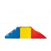 Szivacs modulkészlet - lépcső + kocka + lejtő