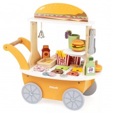 Hamburgerező kocsi kiegészítókkel