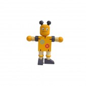 Flexibilis robot sárga színben