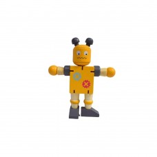 Flexibilis robot sárga színben