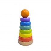 Montessori torony - golyós