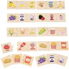 Párosító puzzle - élelmiszer és természet kapcsolata