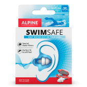 Alpine SwimSafe - Egyedülálló füldugó úszáshoz és vízbe (felnőtt méret)