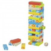 Állati jenga torony