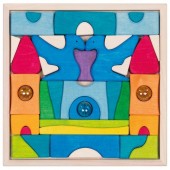 Kastélyépítő puzzle – Csillogókő vára