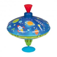 Búgócsiga 21 cm-es, űrhajós, világító leddel