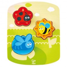 Hape Forgatós puzzle-rovarok