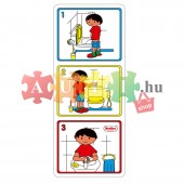Hogyan használjuk a WC-t? - vizuális segítség fiúknak