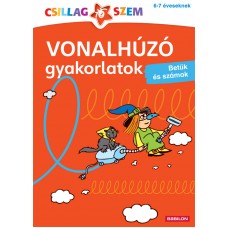 Vonalhúzó gyakorlatok - Betűk és számok - B82