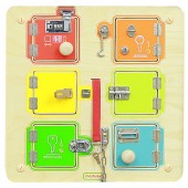 Masterkidz Fali panel - Zárak