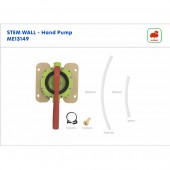 Masterkidz STEM kiegészítők - kézi vízszivattyú + csövek