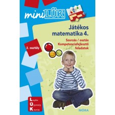 Játékos matematika 4. - Mini LÜK - Szorzás-osztás kompestenciafejlesztő feladatok LDI221