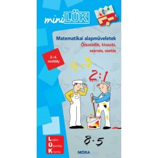 Matematikai alapműveletek - Összeadás, kivonás, szorzás, osztás - mini LÜK - 2-4. osztály LDI801