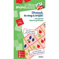 Olvassuk, és meg is értjük! - Mini LÜK - Szövegértést fejlesztő gyakorlatok LDI206