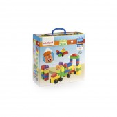 Építőjáték Super Blocks 64 db
