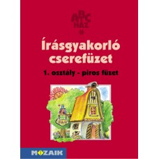 Írásgyakorló cserefüzet 1. - Piros füzet