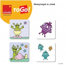 schubi® ToGo - Mennyiségek és színek