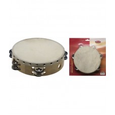 Csörgődob (tamburin) 8", fa, kétsoros