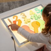 Világító-színváltó tábla A/3